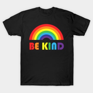 Be Kind Rainbow LGBT T-Shirt